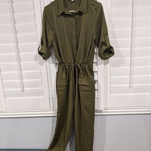 Olive Green Jumpsuit